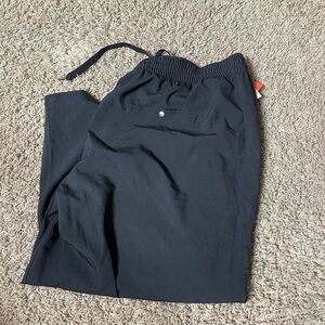 Marika Black Capris with Soft Matte Fabric